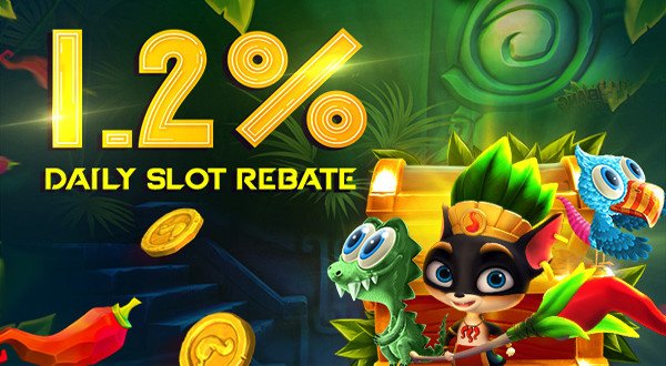 1.2% Daily Slot Rebate