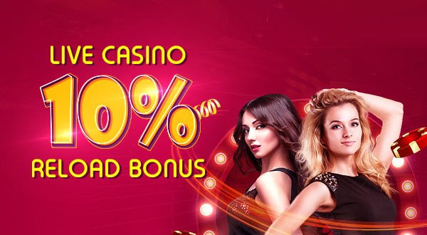 10% Live Casino Reload Bonus